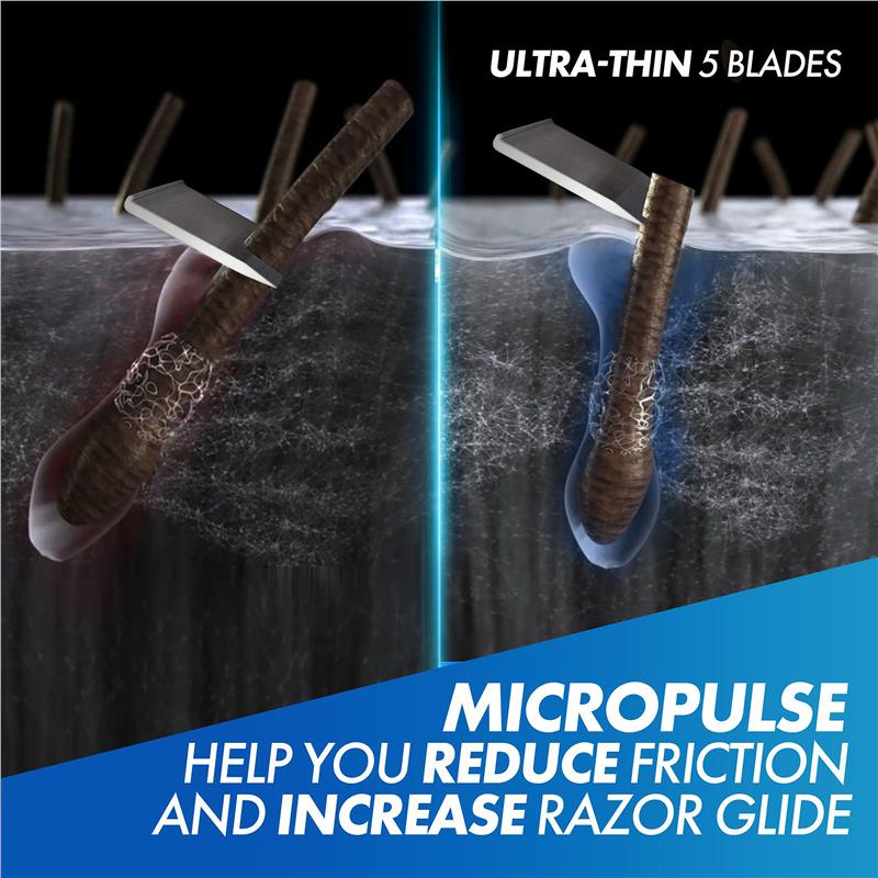 Gillette Fusion5 ProGlide Power Razor Blade Refills 4 Pack