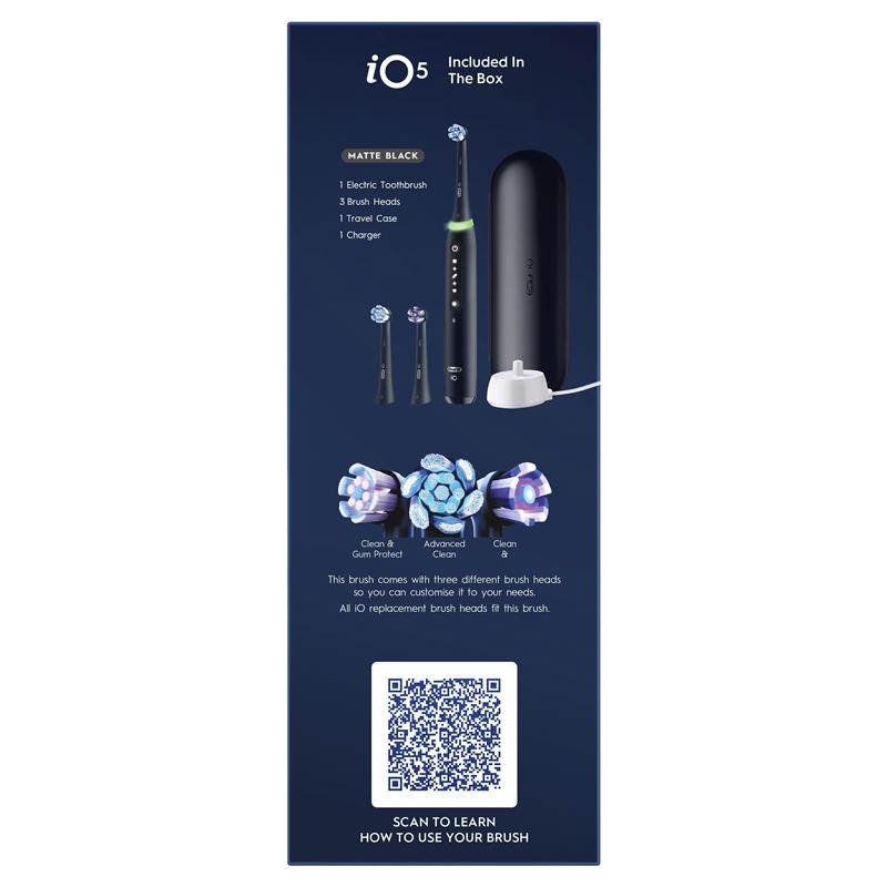 Oral-B iO 5 Series Electric Toothbrush Black