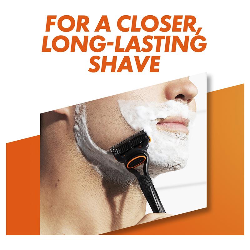 Gillette Fusion5 Razor Starter Kit with 4 Blade Refills