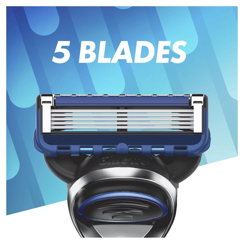 Gillette5 Aqua Razor Blade Refills 4 Pack
