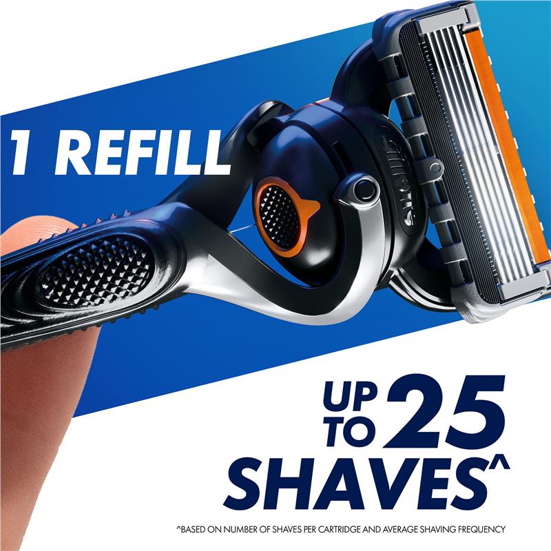 Gillette Fusion5 ProGlide Razor with 10 Blade Refills