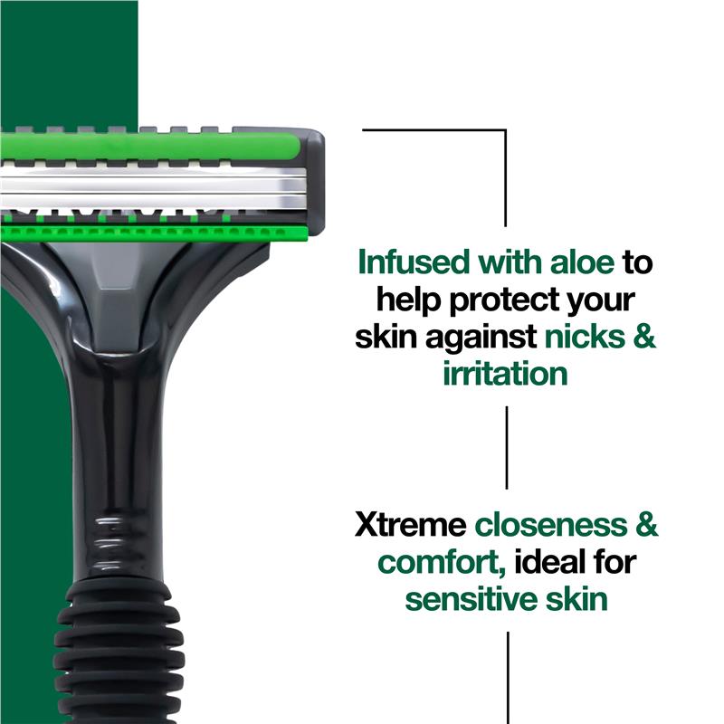 Schick Xtreme 3 Sensitive Hybrid Razor Kit 20 Pack