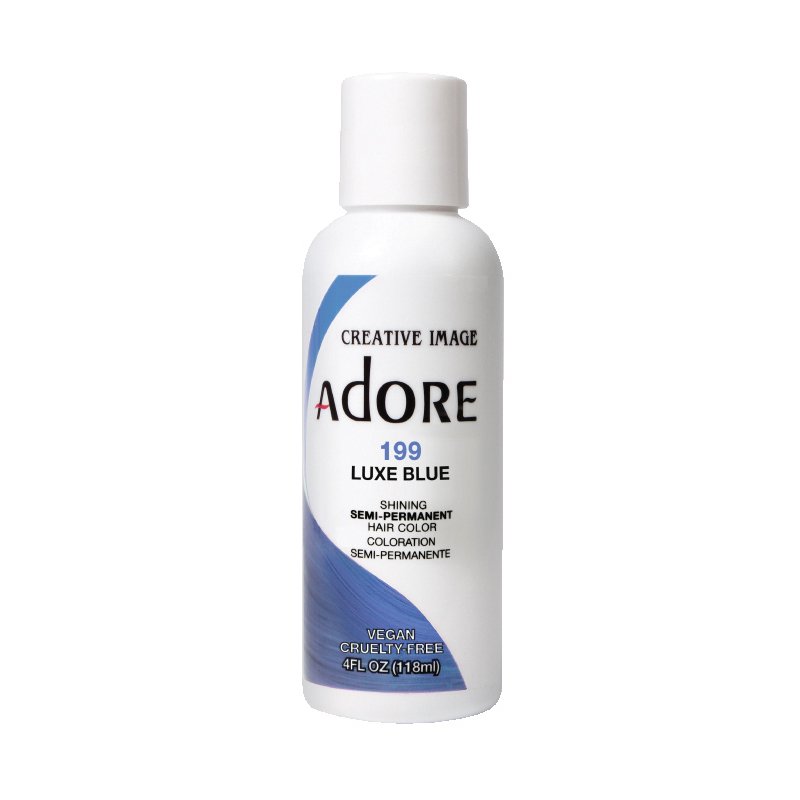 Adore Semi Permanent Hair Colour - Luxe Blue - 199