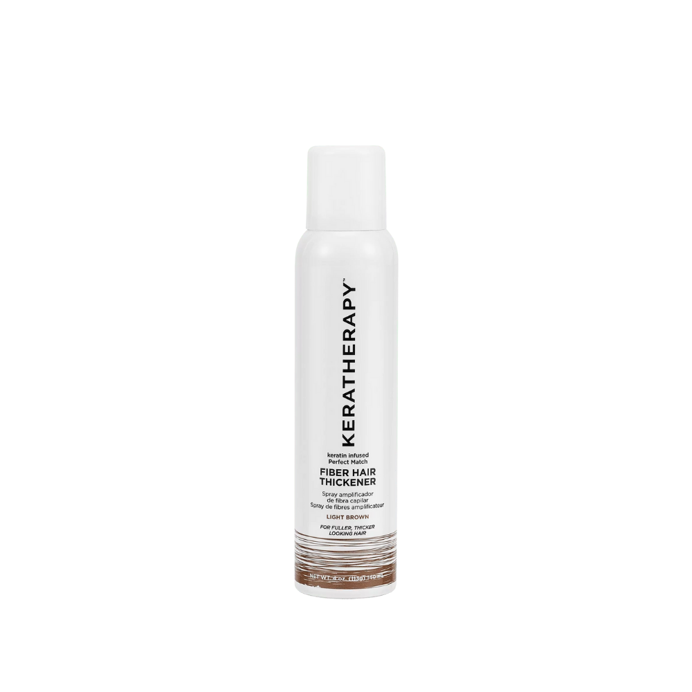 Keratherapy Fiber Hair Thickener - Light Brown 140ml