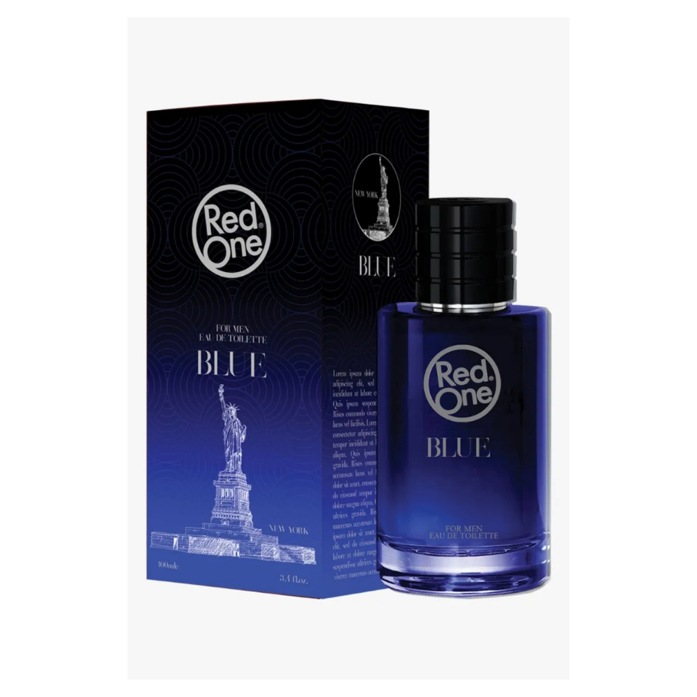 RedOne Men's Perfume Blue – 100ml for a Fresh & Energizing Scent