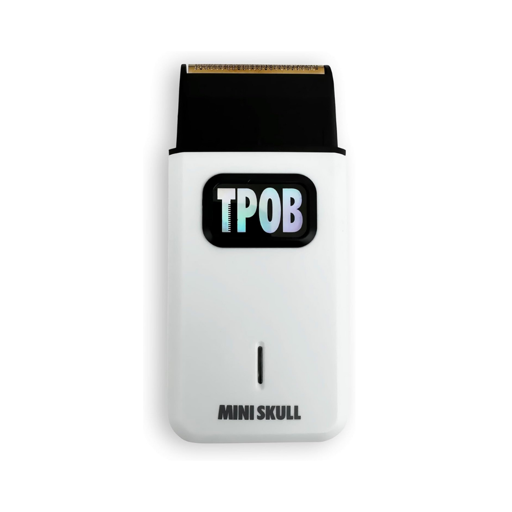 TPOB Mini Skull Single Shaver – Pocket-Size Turbo 9000 RPM NBHS