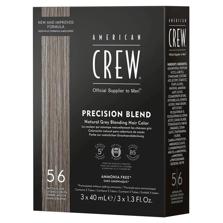 American Crew Precision Blend Medium Ash – 3x40ml