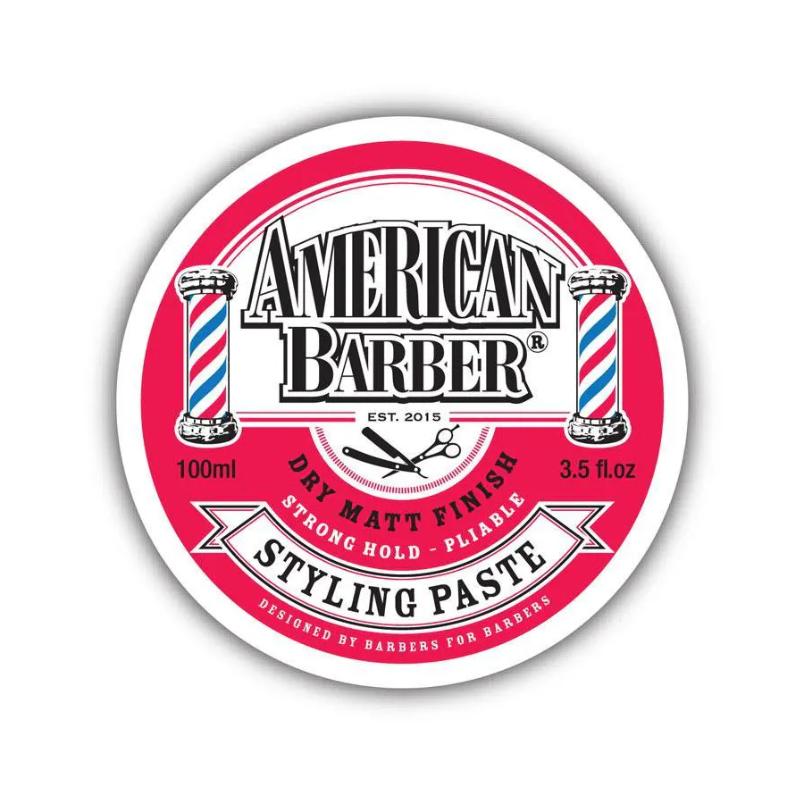 American Barber Styling Paste 100ml