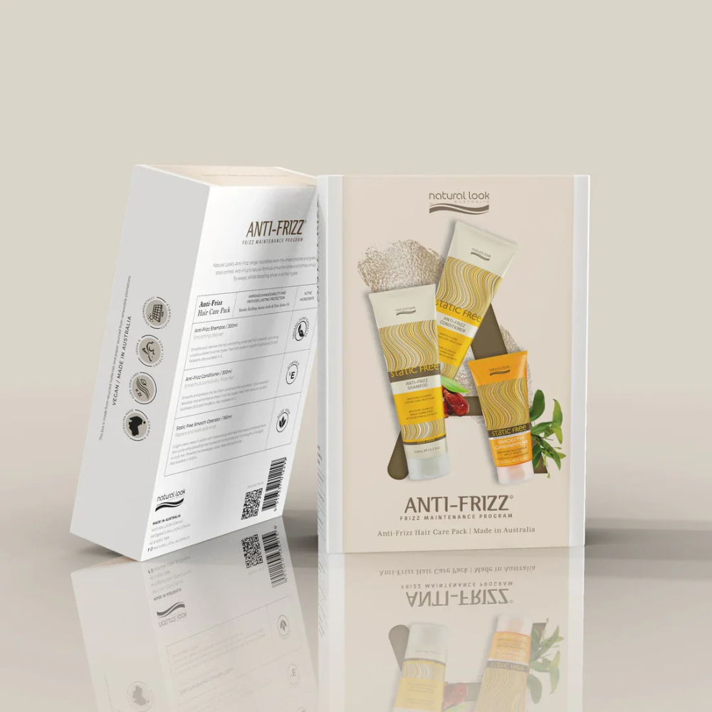 Natural Look Static Free Anti-Frizz Gift Pack