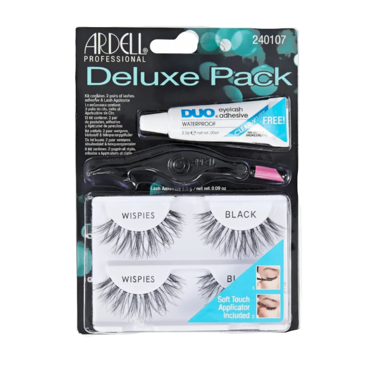 Ardell Deluxe Pack Wispies Lashes - Black