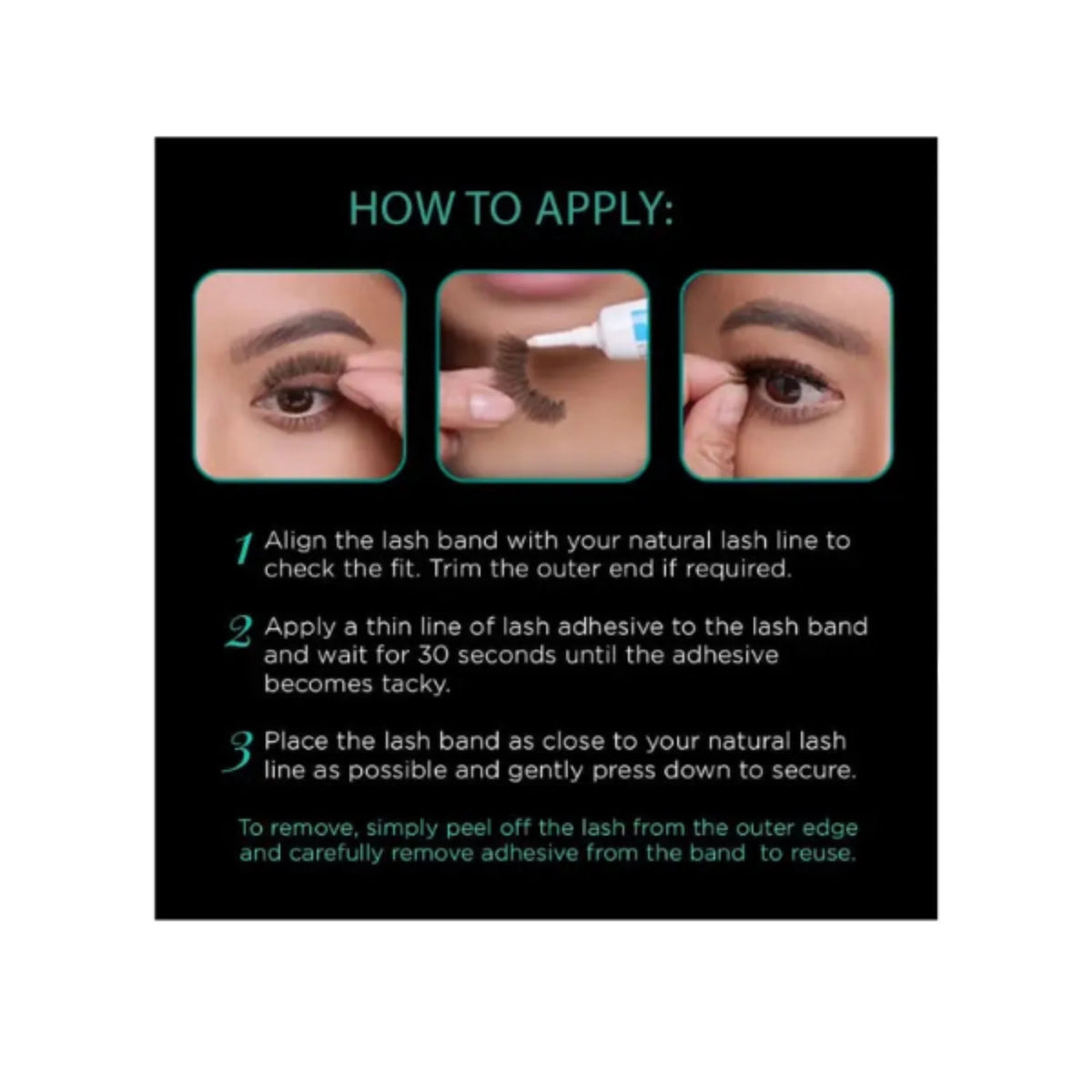 Ardell Natural Lashes 120 - Black