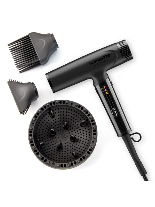BaBylissPRO Nano Titanium High-Speed Hair Dryer Assorted Colors