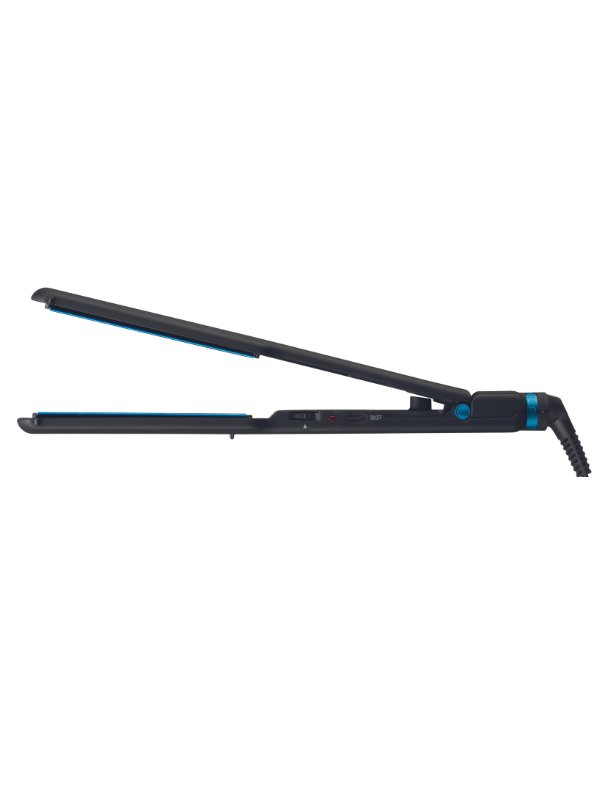 BaBylissPRO Nano Titanium Black & Blue 1 1/2" Ultra Thin Flat Iron #BNTMB4073TUC