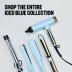 BaBylissPRO Limited Edition Iced Blue Nano Titanium Extended-Barrel Curling Iron #BNTW125XLLB