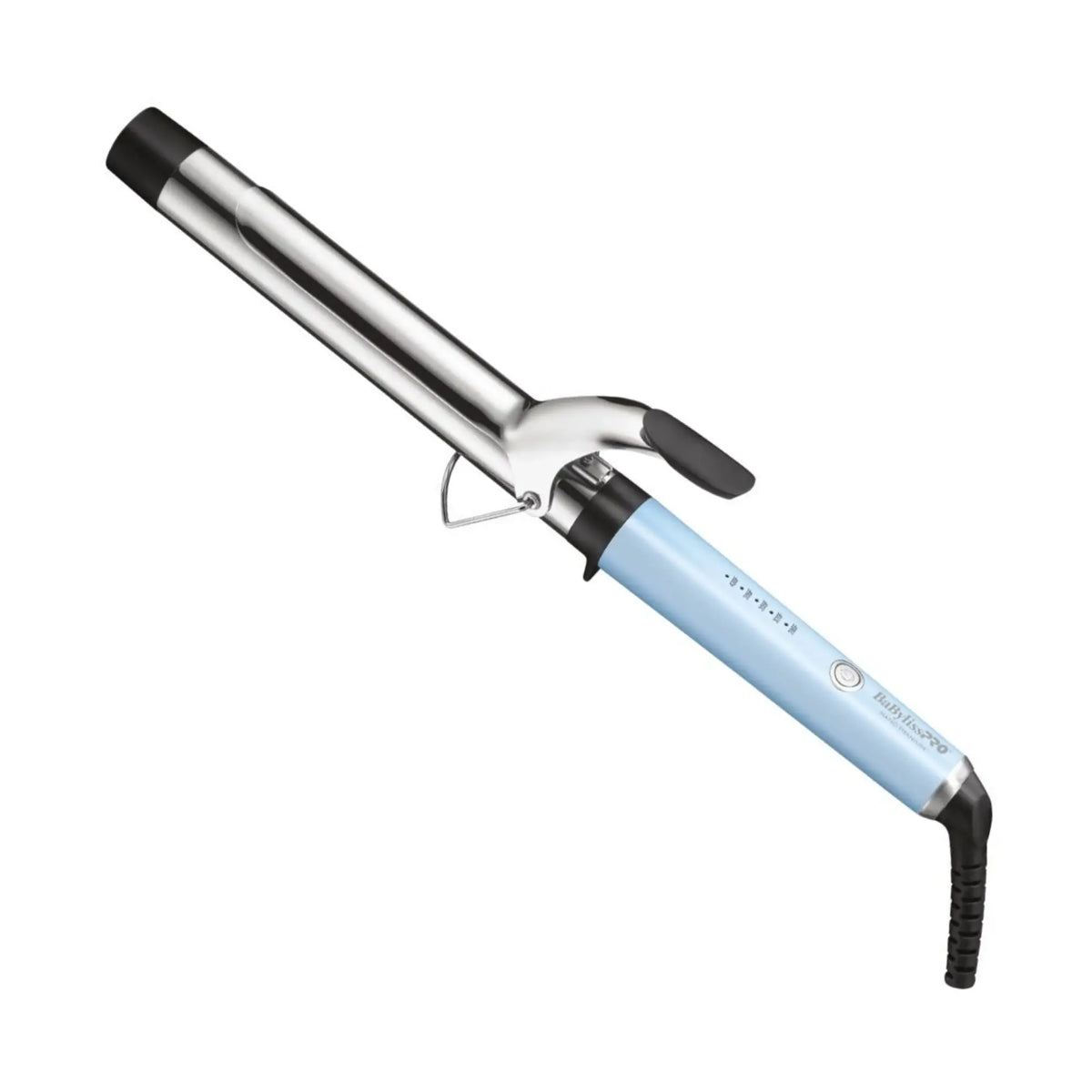 BaBylissPRO Limited Edition Iced Blue Nano Titanium Extended-Barrel Curling Iron #BNTW125XLLB
