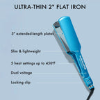 BaBylissPRO Nano Titanium Ultra-Thin 2" Straightening Iron #BNT4074TUC