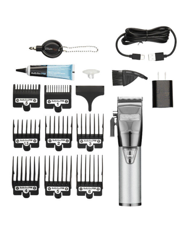 BaBylissPRO SilverFX+ All-Metal Lithium Clipper