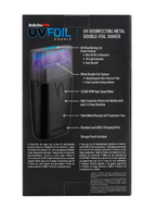 BaBylissPRO UVFOIL Matte Black Double Foil Shaver #FXLFS2MB
