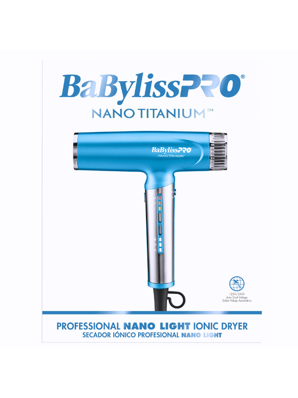BaBylissPRO Nano Titanium High-Speed Hair Dryer Assorted Colors