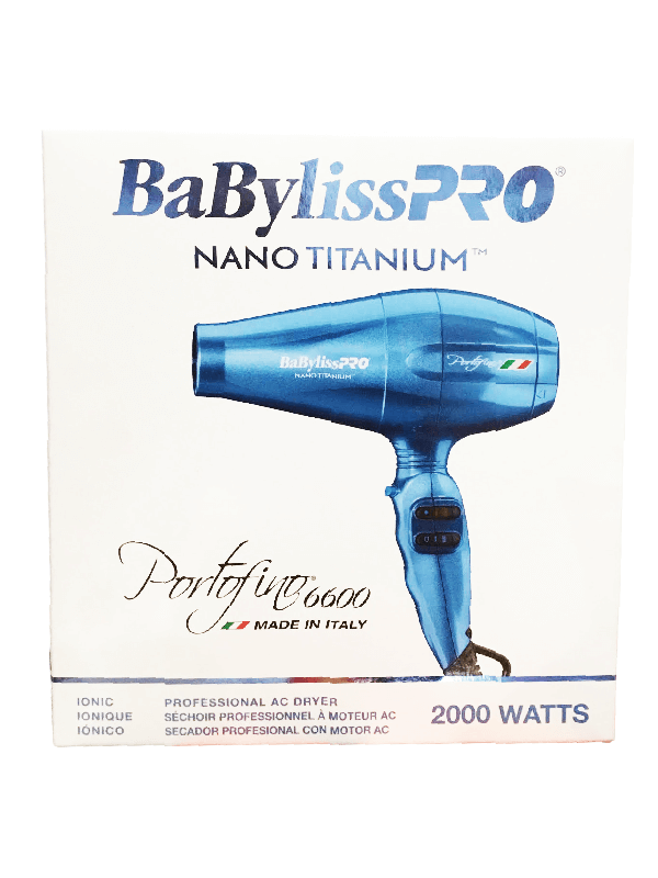 BaBylissPRO Nano Titanium Portofino 6600 Dryer Assorted Colors
