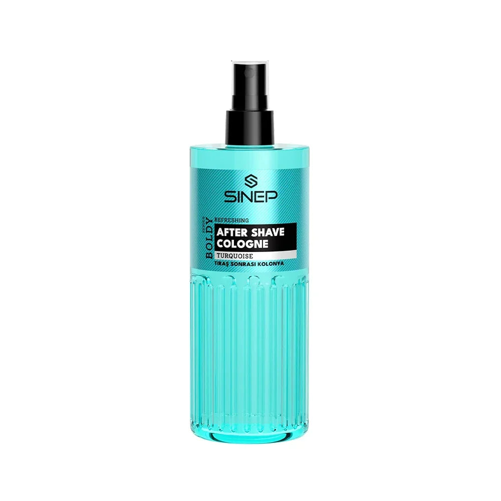 SINEP Aftershave Cologne 4 – Boldy Turquoise Refreshing Formula 400ml