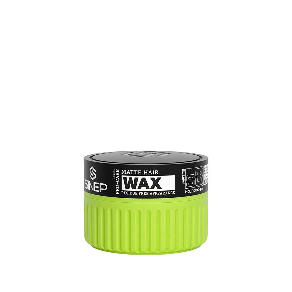 SINEP Aqua Hair Wax S8 Matte 150ml – Strong Hold with Natural Matte Finish