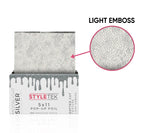 Styletek 5x11 Pre-Cut Pop-Up Foil 500 Embossed Sheets