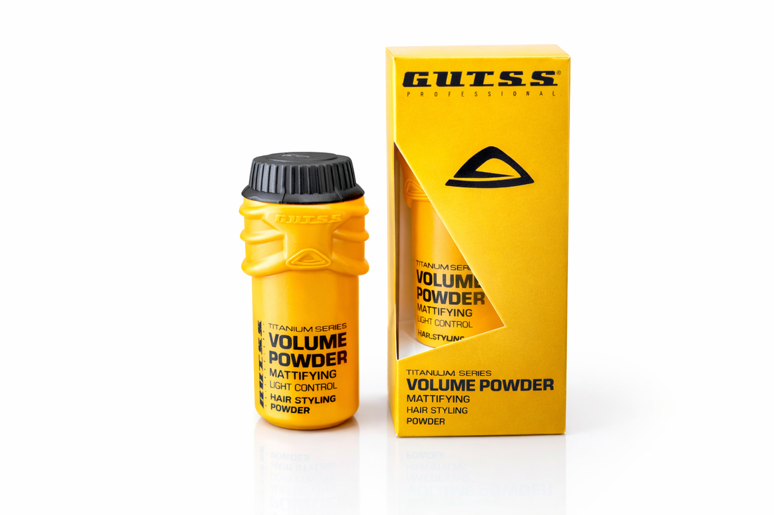 Gutss Styling Powder Mens Hair Texture Powder with Flexible Hold and Natural Matte Finish