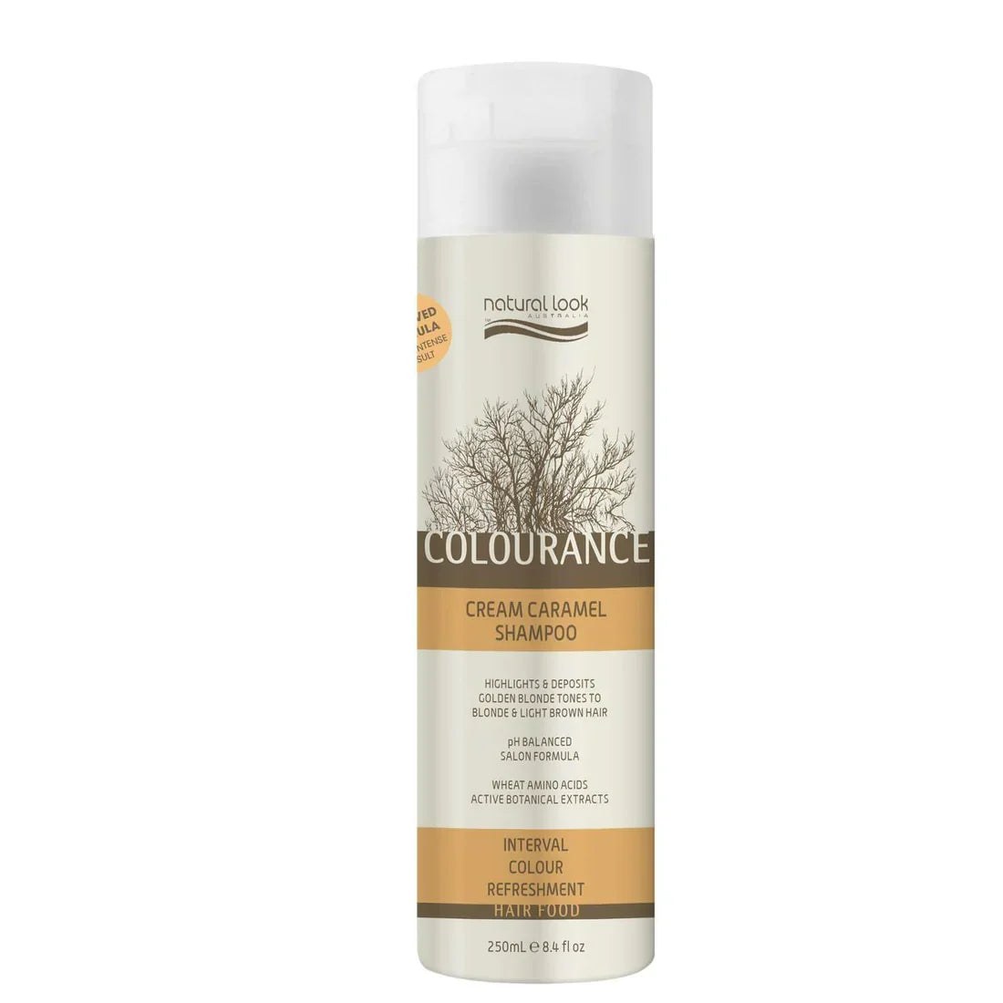 Natural Look Cream Caramel Shampoo
