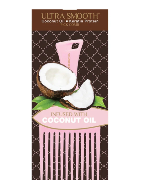 Cricket Ultra Smooth Pink Coconut Pick Comb #5515156