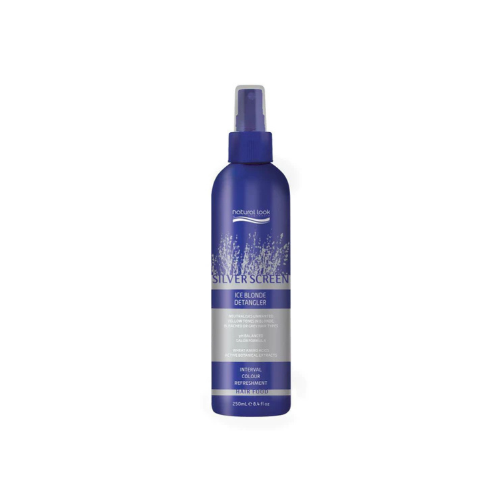 Natural Look Silver Screen Ice Blonde Shampoo&Conditioner 1L&Repair Serum&Detangler&Smooth Ends