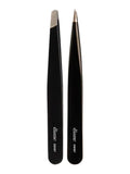 Diane Point and Slant Tip Tweezer 3 3/4" Set #D9197