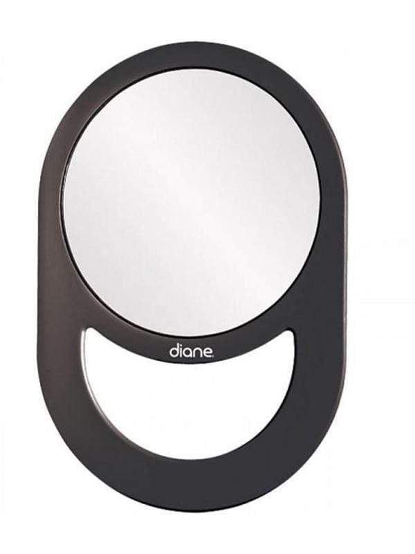 Diane Black Handle Mirror #D1021