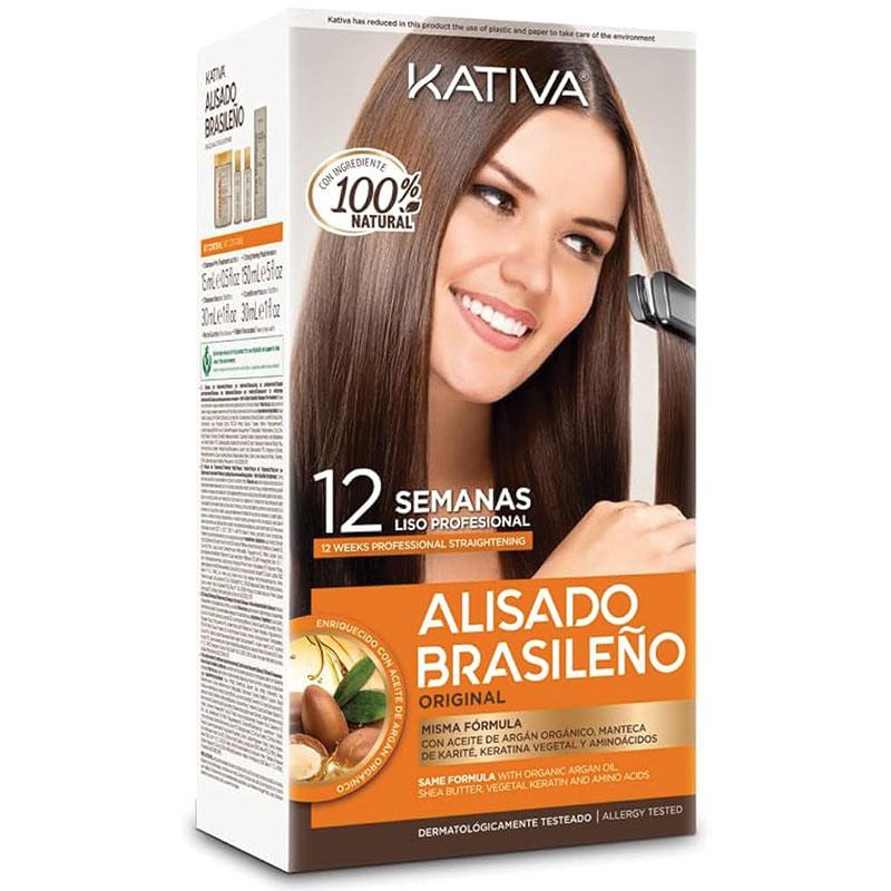 Kativa Brazilian Keratin Hair Straightening Kit
