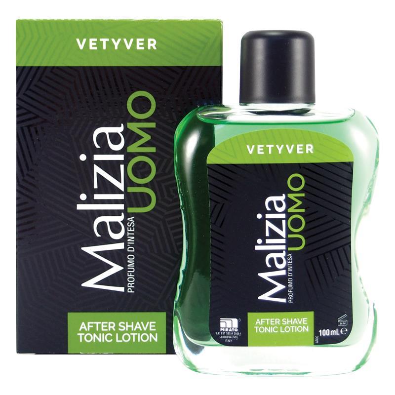 Malizia Uomo Vetyver After Shave Lotion 100ml