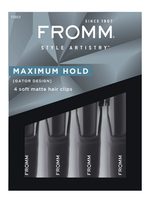 Fromm Soft Matte Gator Clips - 4Pcs