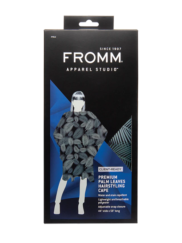 Fromm Premium Hairstyling Cape - Palms