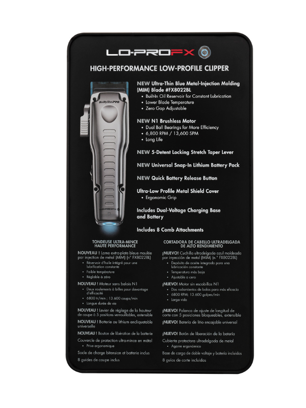 BaBylissPRO FXONE LO-PROFX High Performance Clipper #FX829