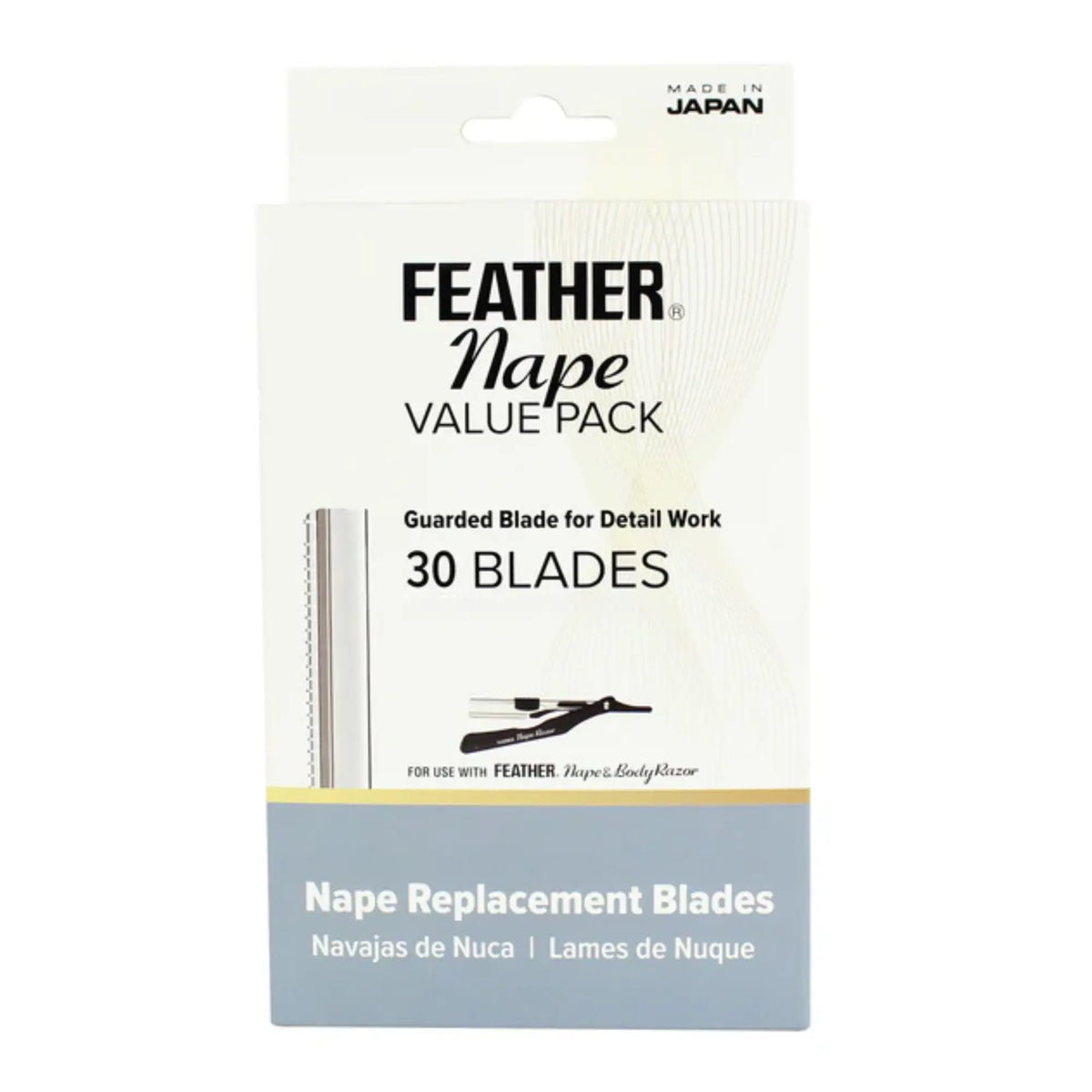 Jatai Nape Razor Replacement Blades, 30 Pack