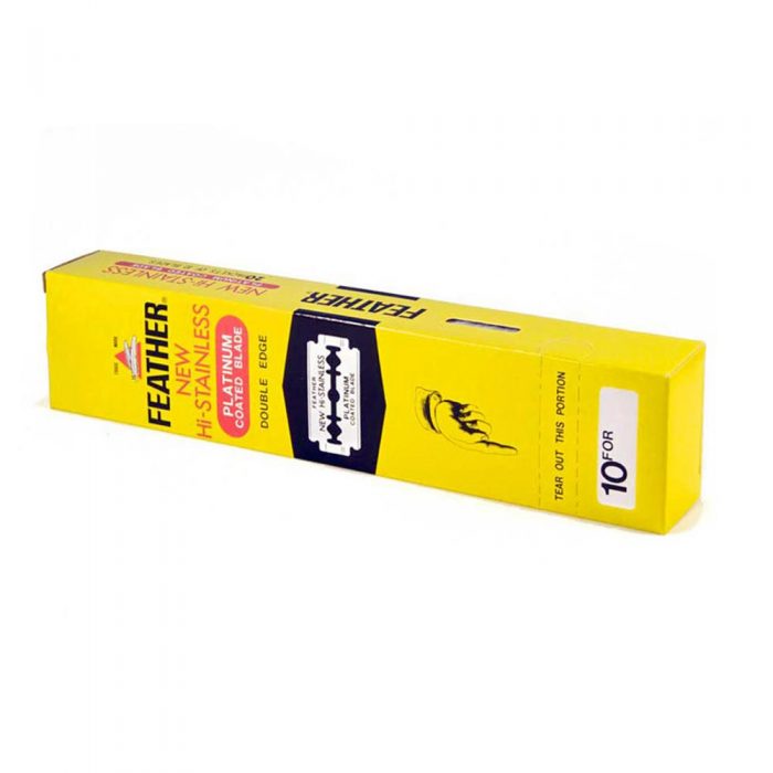Feather New Hi-Stainless Double Edge Razor Blades