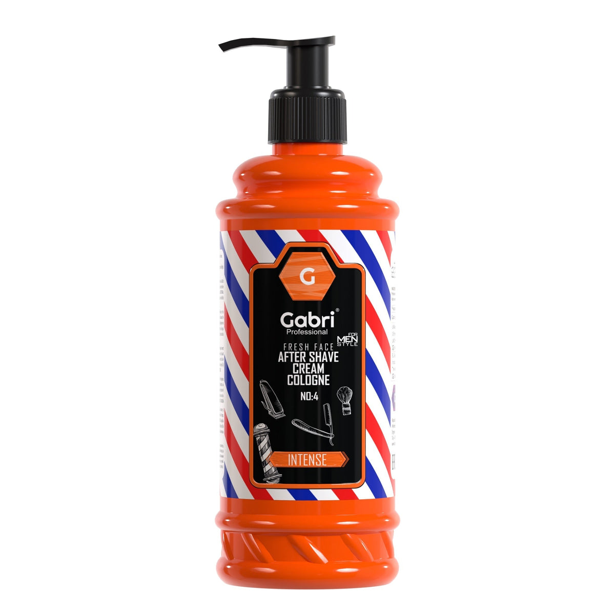 Gabri Professional - After Shave Cream Cologne No.4 Intense 400ml
