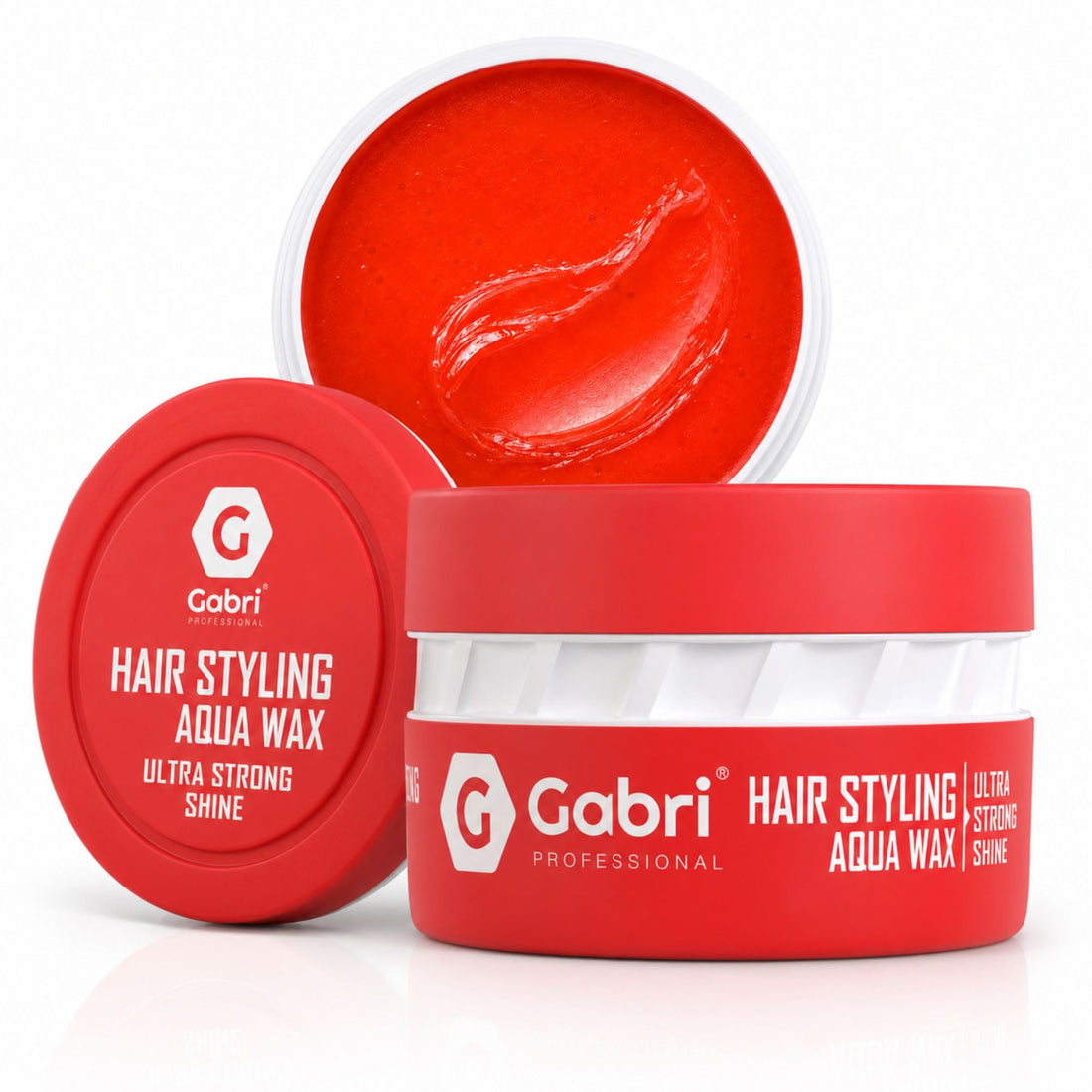 Gabri Professional Hair Styling Aqua Wax 150ml Trade Box, 48 + 5 Free