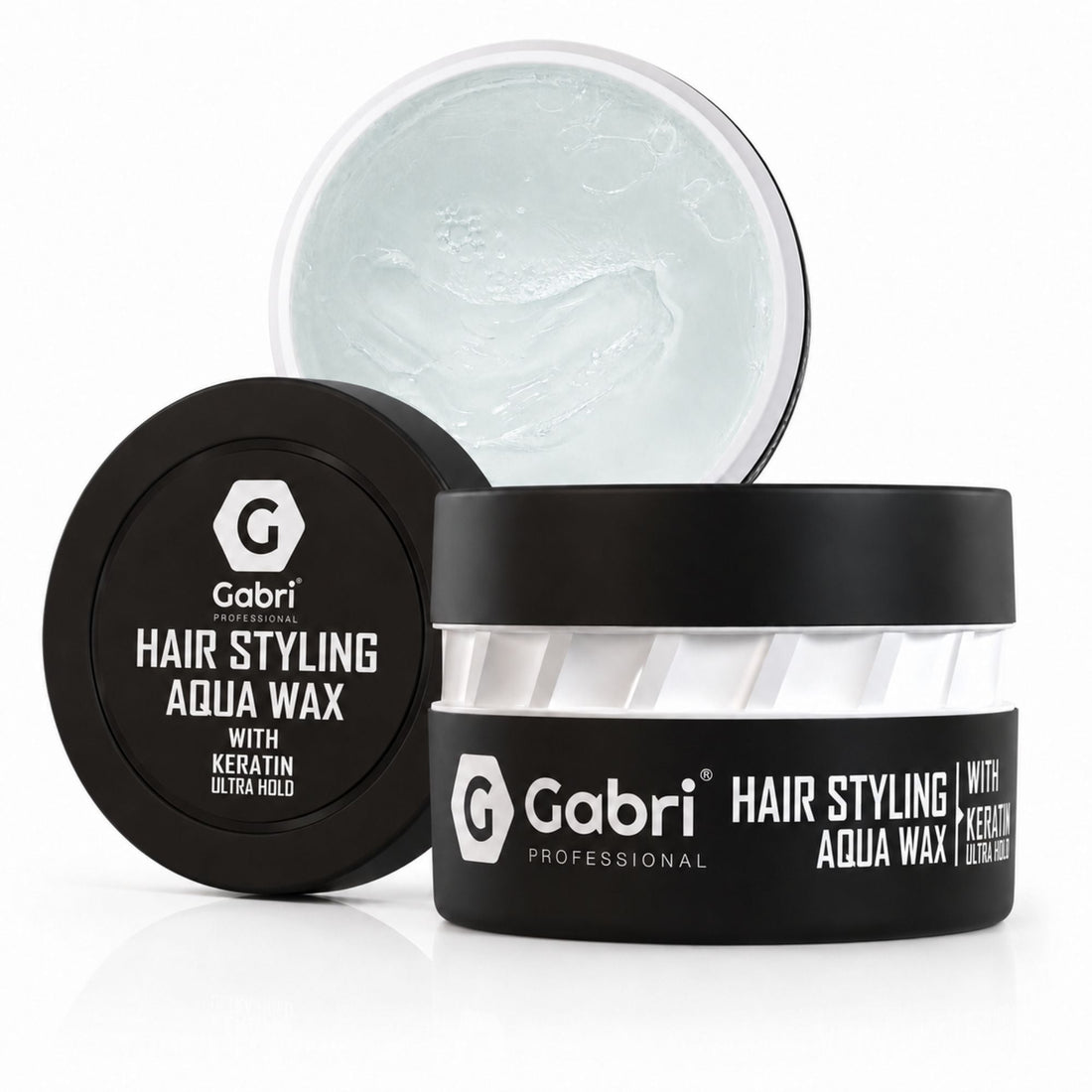 Gabri Professional Hair Styling Aqua Wax 150ml Trade Box, 48 + 5 Free