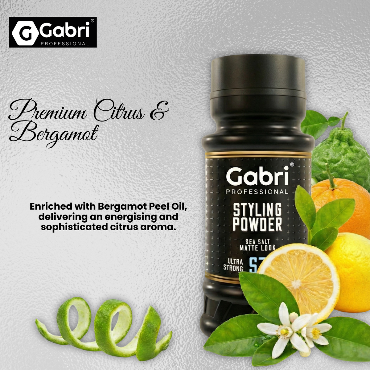 Gabri Professional - Hair Styling Powder Sea Salt Matte Look S7 Ultra Strong 21g