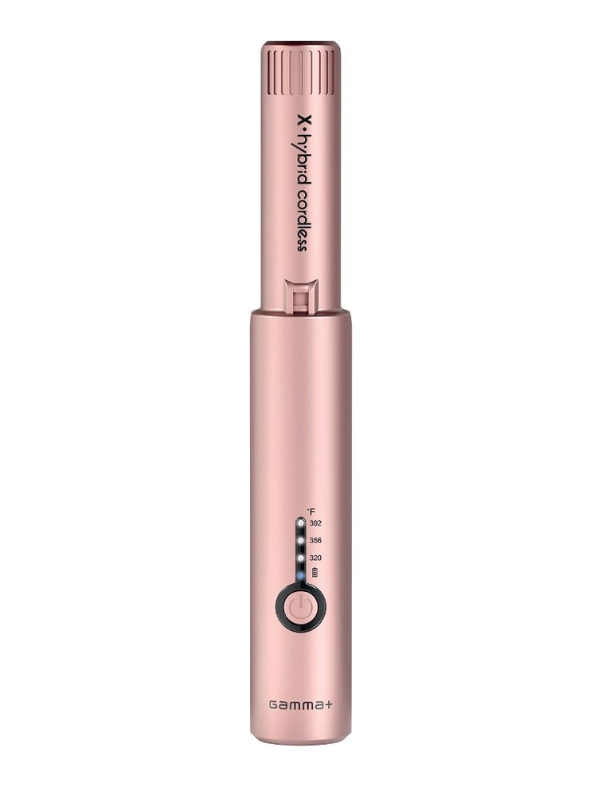 Gamma+ X-Hybrid Cordless Touch Flat Iron "Rose Gold" #GP720RG