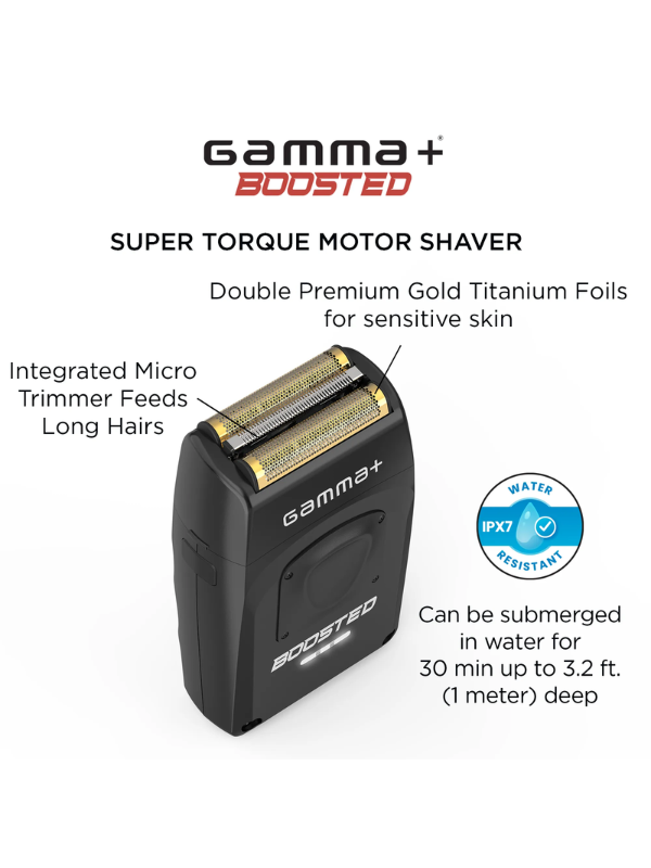 Gamma+ Boosted Cordless Foil Shaver