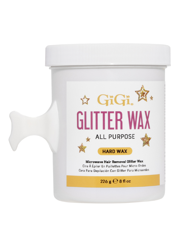 GiGi Microwave Glitter Hard Wax 8oz #43265