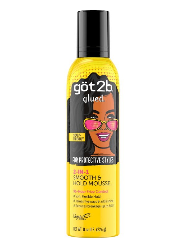 Got2b Glued Smooth & Hold Hair Mousse 8oz