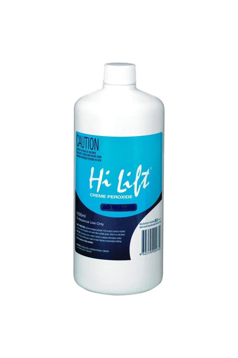 2x Hi Lift Peroxide 40 Vol 12% 1 Litre - Hair Color Developer