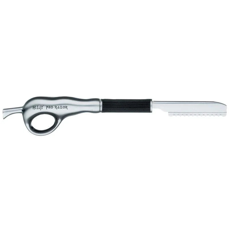 Hi Lift Feather Styling Razor Long Handle Texture Includes 10 professional blades